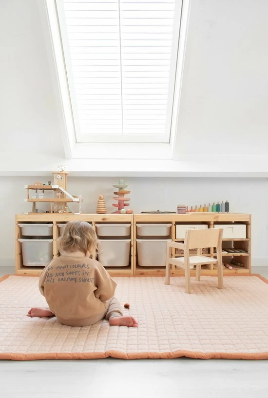 Love By Lily .com Love By Lily - Groot Speelkleed - Rosy Sky - 200x150cm 6 Love By Lily .com Love By Lily - Groot Speelkleed - Rosy Sky - 200x150cm - Afbeelding 4