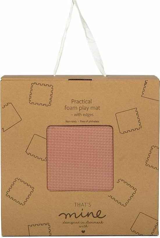 That's Mine Foam Mat Cirkel Plum - Ronde Speelmat - Speelmat - Play Mat 4 That's Mine Foam Mat Cirkel Plum - Ronde Speelmat - Speelmat - Play Mat - Afbeelding 2