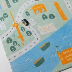 Lennie's Lane Speelkleed Rotterdam - 100% Katoen, Anti-slip - -Exporteren speelkleden winkel 550x825 17